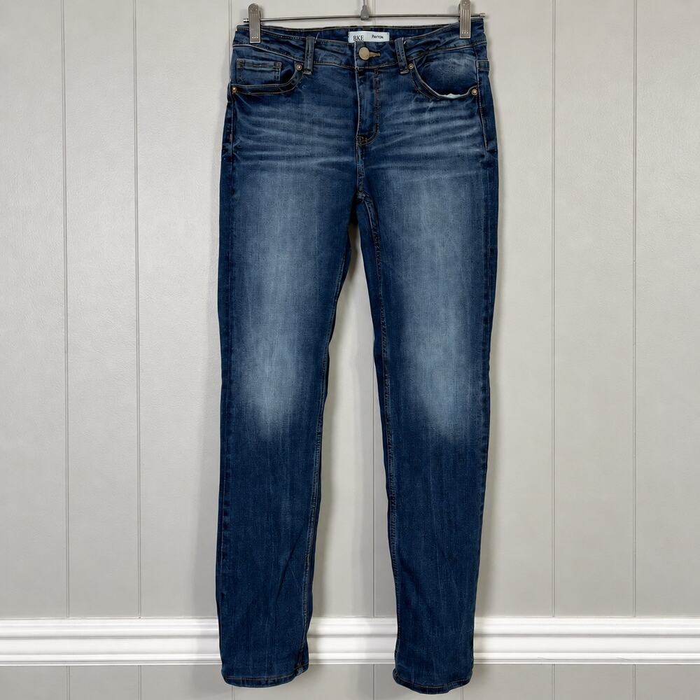 BKE Payton Size 26 Straight Leg Jeans Women Altered Hem 26x28.5